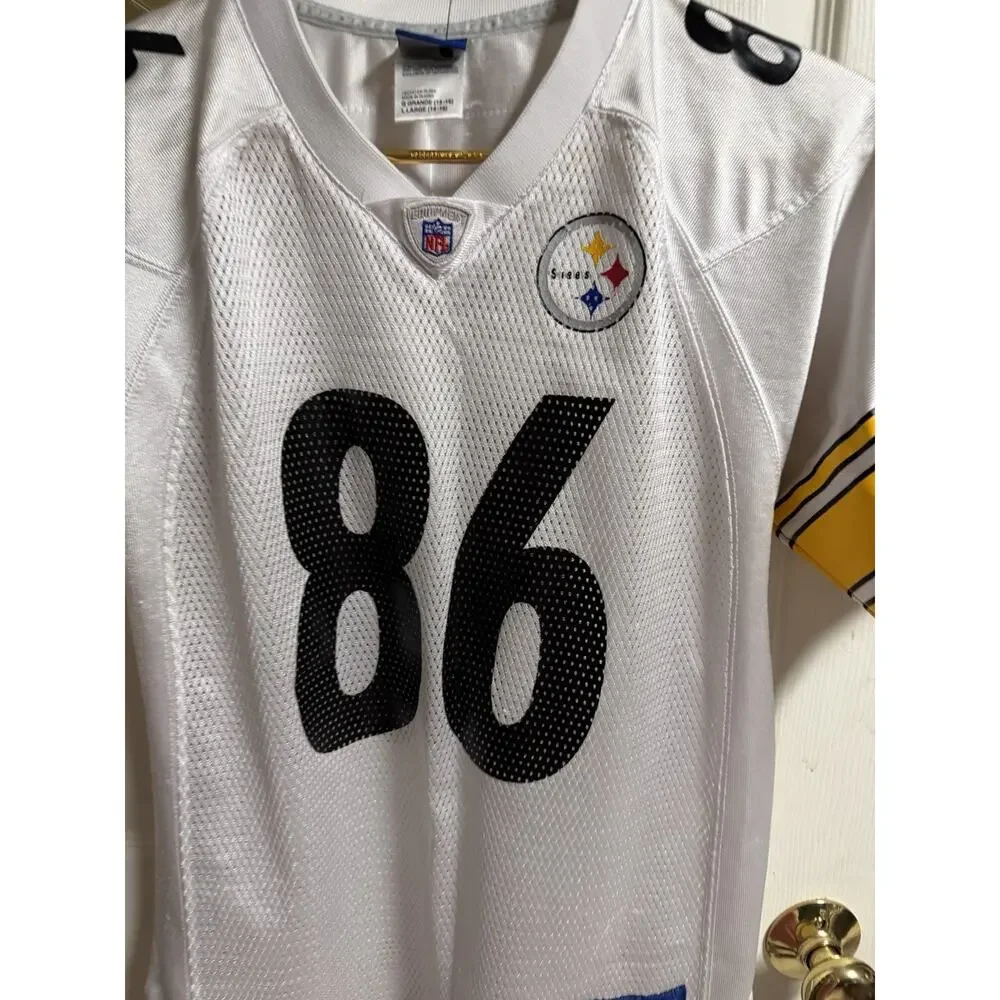 2 NFL Ward Pickett Pittsburgh Steelers On Field Jersey Youth Large 14-16 Nike